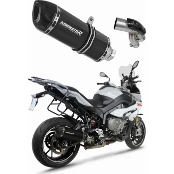 Výfuk pro motocykl Laděný výfuk Dominator BMW S1000XR 2015 - 2019 tlumič výfuku HP1 BLACK + dB killer medium