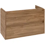 Villeroy & Boch Skyla - Skříňka pod umyvadlo 972x439 mm, 2 zásuvky, Oak Kansas C79900RH