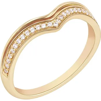 Prsten Diamantový vykrojený eternity prsten Irving