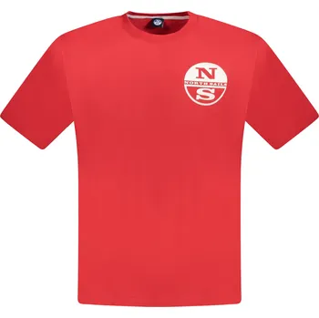 Pánské tričko Pánské triko NORTH SAILS červené North Sails červená 3363013