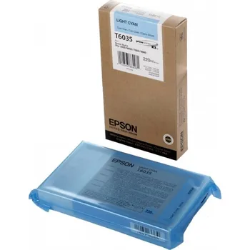 Počítačové příslušenství Epson inkoustová náplň/ C13T603500/ StylusPro7800/ 7880/ 9800/ 9880/ Světlá azurová/ 220ml