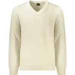 Pánský svetr HUGO BOSS béžový Boss krémová 3366619