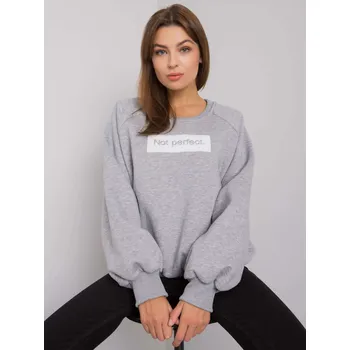 Dámská mikina Sweatshirt-EM-BL-652.13P-grey ex moda šedá 3292729