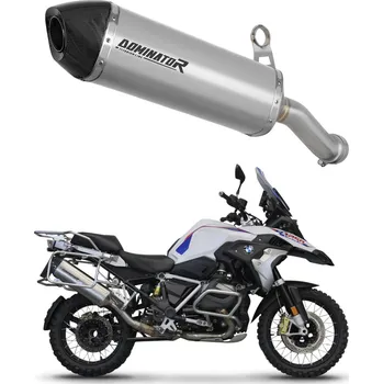 Výfuk pro motocykl Laděný výfuk Dominator BMW R1250GS 2018 - 2023 Homologovaný výfuk HP7 titanium muffler