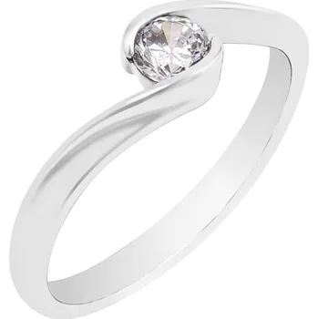 Prsten Zásnubní prsten s lab-grown diamantem Yadu