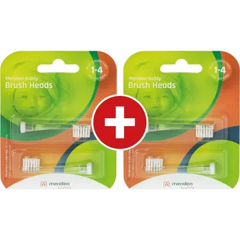 Náhradní hlavice k elektrickému kartáčku Meriden 2 x Náhradní hlavice k elektrickým kartáčkům Meriden Kiddy