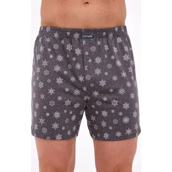 Trenýrky Trenýrky Cornette Classic 016/25 Stars 4XL Šedá