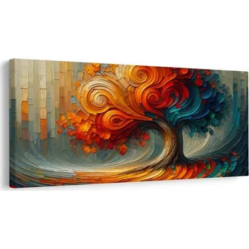Obraz Dovido Obraz podzimní strom života v pohybu