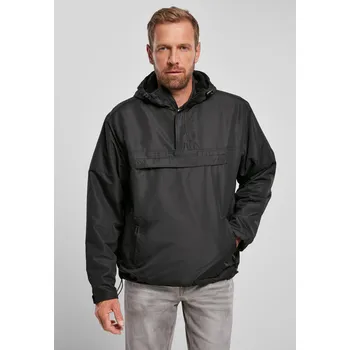 Pánská móda Pánská fleecová větrovka Brandit Fleece Pull Over Windbreaker Brandit šedá 2543300