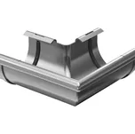 Gutta Aqua roh pvc žlabu vnější 125 mm hnědá | sleva 1% | cena za ks