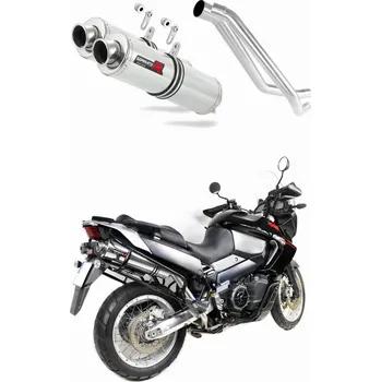 Výfuk pro motocykl Laděný výfuk Dominator Aprilia ETV 1000 Caponord 2005 - 2007 výfuk ST tlumič + dB killer medium