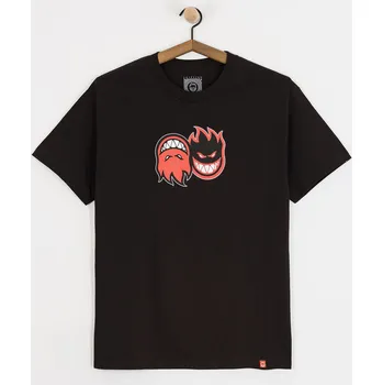 Pánské tričko Spitfire Eternal Fill (black w/red) L, černá