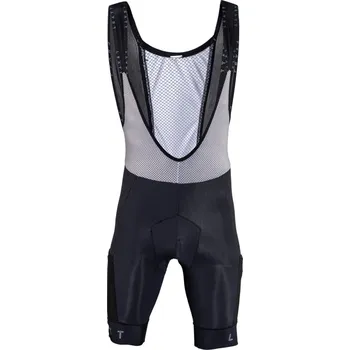 Cyklistické kalhoty LEATT Cyklistické kalhoty krátké s laclem - BIB MTB ENDURANCE 5.0 - černá 3XL