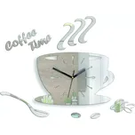 Nástěnné hodiny Coffe 33 cm zrcadlové