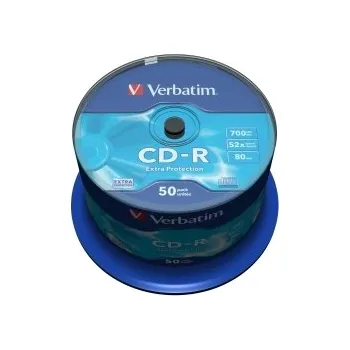 Optické médium VERBATIM CD-R(50-Pack)Spindl/52x/700MB