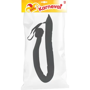 Karnevalový doplněk Ocas čertí černý 95 cm