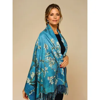 Šála Classic Scarf tyrkysová