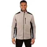 Pánská flísová bunda Trespass Faratino velikost M truffel stripe
