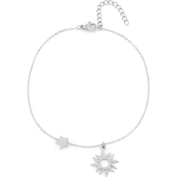 Náramek IZMAEL Náramek na nohu HV 38871 Stříbrná KP38871