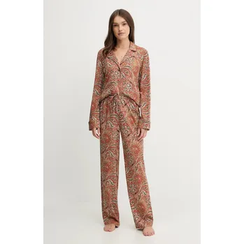 Dámské oblečení Pyžamo Lauren Ralph Lauren ILN92467F červená 33A, vel. S