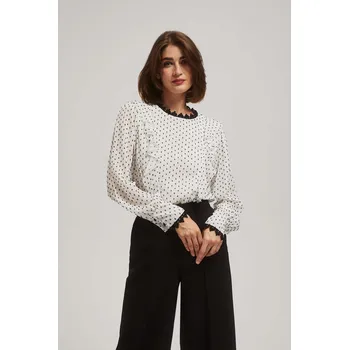 Nařasená košile Marisse černá | bílá | šedá 2513384