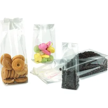 Dárková taška Wiky Sáček celofán průhledný 14 x 8 x 34 cm