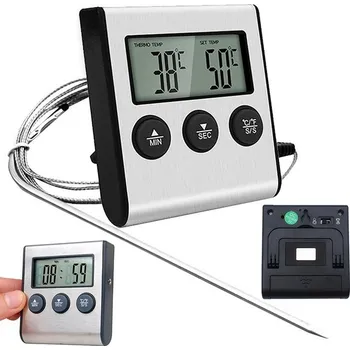 Kuchyňský teploměr Verk 07174 Digitální teploměr se sondou TP700