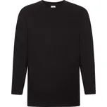 Super Premium Fruit of the Loom Men's Black T-shirt Fruit of the Loom černá 2463250