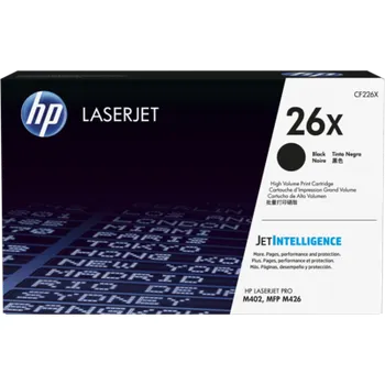 Tiskárna HP 26X tisková kazeta černá velká, CF226X