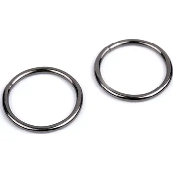 Kabelka Kroužek černý nikl 35mm (Kroužek černý nikl)