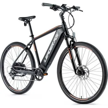 Horské kolo Leader Fox BARNET Černá Matt/Oranžová Velikost: 17,5"