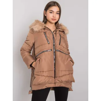Dámská casual bunda Jacket-NM-KR-H-1072.95P-camel Z-Desing Jacket Style hnědá 3292733