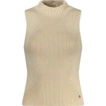 Dámské tílko GUESS Jeans béžové GUESS JEANS krémová 3357782