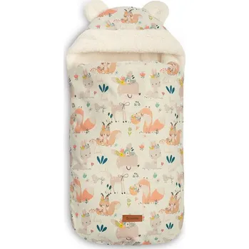 SENSILLO Fusak do autosedačky a hlubokého kočárku PIKNIK VINTAGE