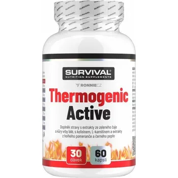 Spalovač tuku Survival Thermogenic Active Varianta: 60 cps