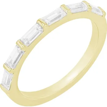 Prsten Elegantní prsten s baguette diamanty Marilyn