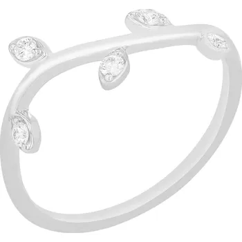 Prsten Diamantový prsten ve tvaru větvičky Nereus