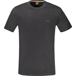 HUGO BOSS pánské triko s krátkým rukávem černé Boss černá 3369376