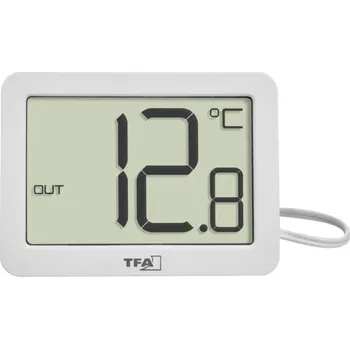 Domácí teploměr TFA Dostmann 30.1066.02 bílý