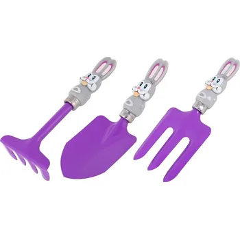 Vrtačka Greenmill GR0135 - sada dětského nářadí s králíčkem, fialová