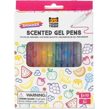 Tiger Tribe Shimmer Scented Gel Pens