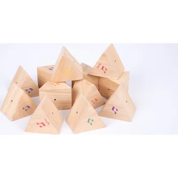 Dřevěná hračka TickiT - Dřevěné zvukové kostky