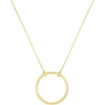 Náhrdelník Stříbrný náhrdelník minimalistického tvaru Karma