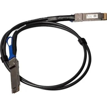 Síťový kabel MikroTik DDQ+DA0001 Patch kabel, DAC, QSFP-DD na QSFP-DD, 400Gbps, 1m DDQ+DA0001