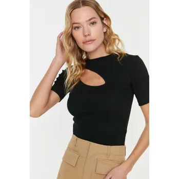 Dámská halenka Dámská halenka Trendyol Trendyol černá 1847407