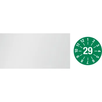 Samolepící etiketa Kontrolní štítek na kabel 29, barva zelená, samolepicí fólie, 60 x 20 mm, BJ = 5 rolí à 16 ks