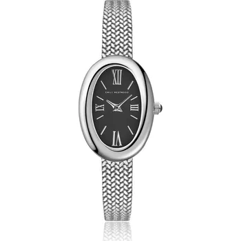 Hodinky Emily Westwood Emily Oval Silver Mesh EHX-5910S + 2 měsíce na vrácení zboží