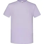 Lavender Men's Combed Cotton T-shirt Iconic Sleeve Fruit of the Loom Fruit of the Loom fialová 2467025