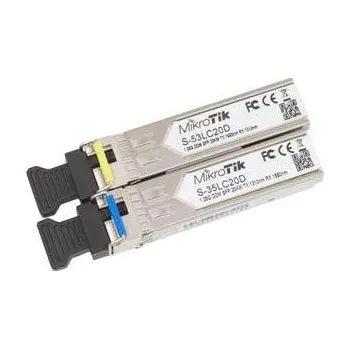 Počítač MikroTik pár SFP S-3553LC20D, SM, 20km, 1.25G, 1x LC