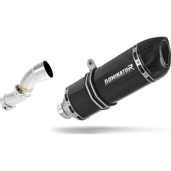 Výfuk pro motocykl Laděný výfuk Dominator KTM 690 SMC 2008 - 2011 Výfuk HP1 BLACK + dB killer
